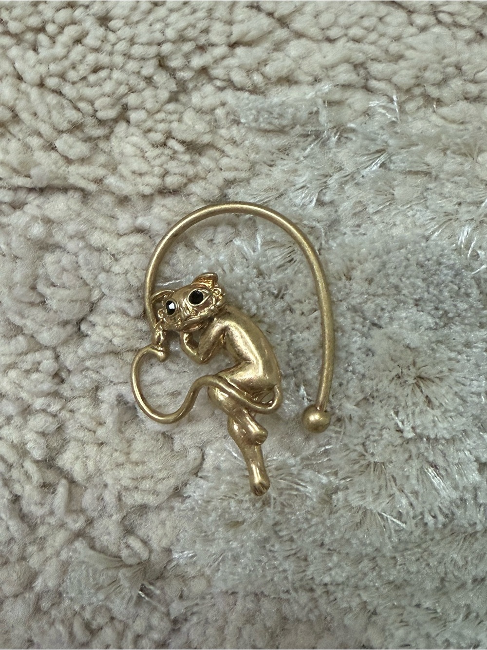 Gold Mythical Creature Ear Cuff